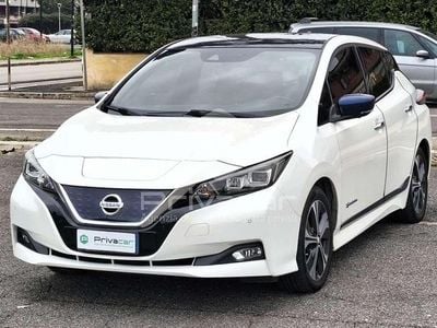 Usata Nissan Leaf N-Connecta 89 kW (122 CV) 2018 Bianco Utilitaria