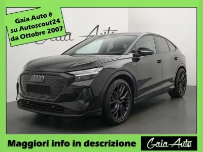 Usata Audi Q4 Sportback e-tron S-Line 125 kW (170 CV) 2023 Nero SUV