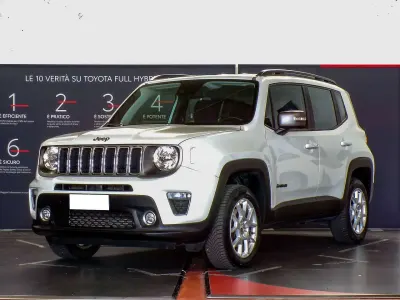 Usata Jeep Renegade Limited 140 CV (102 kW) 2019 Bianco SUV