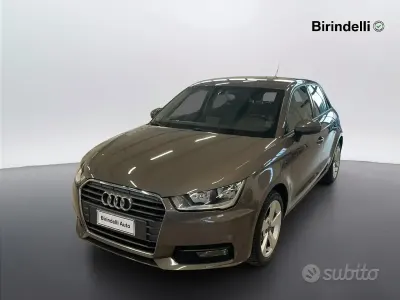 Usata Audi A1 Premium 82 CV (60 kW) 2016 Marrone Utilitaria