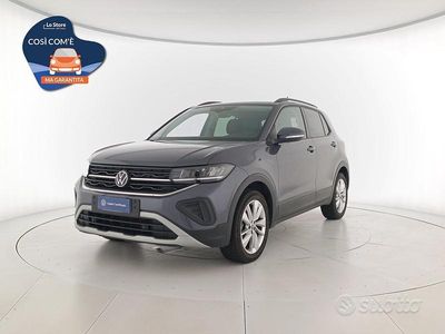 Smoky grey metallizzato Usata 2024 VW T-Cross Edition SUV | 20.950 € (Buon prezzo)