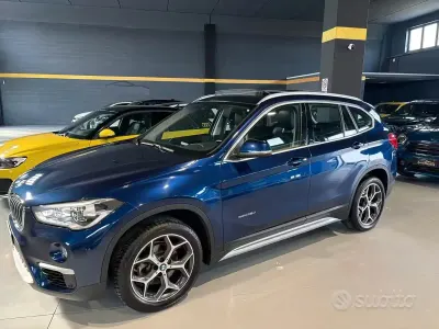 Usado BMW X1 xLine 150 HP (110 kW) 2017 Azul SUV