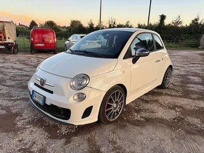 Usata Abarth 595 Custom 140 CV (102 kW) 2014 Bianco Utilitaria