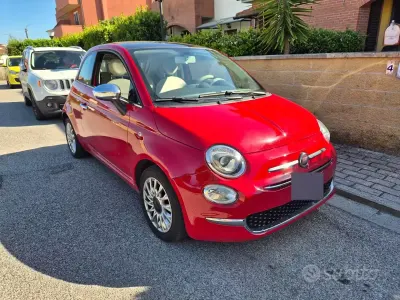 Usata Fiat 500 Pop 69 CV (50 kW) 2017 Rosso Berlina