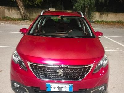 Usata Peugeot 2008 Active 99 CV (72 kW) 2017 Rosso SUV