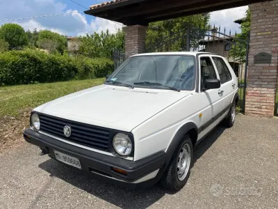 Usata VW Golf II 73 CV (53 kW) 1990 Bianco Utilitaria