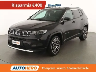 Usata Jeep Compass Limited 150 CV (110 kW) 2021 Nero SUV