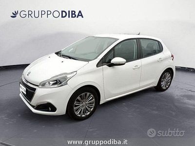 Usata Peugeot 208 Allure 82 CV (60 kW) 2016 Bianco Utilitaria