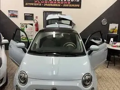 Usata Fiat 500 136 CV (100 kW) 2007 Blu/azzurro Utilitaria