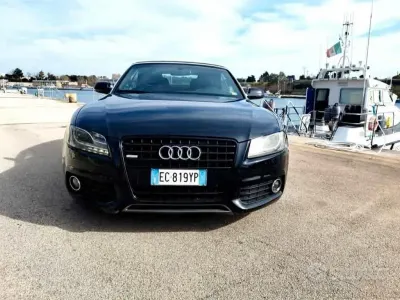 Usata Audi A5 Cabriolet 170 CV (125 kW) 2010 Nero Cabrio