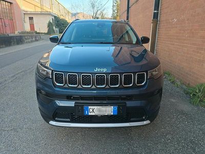 Usata Jeep Compass Limited 179 CV (131 kW) 2022 Blu SUV