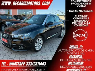 Usata Audi A1 Ambition 90 CV (66 kW) 2012 Nero Utilitaria