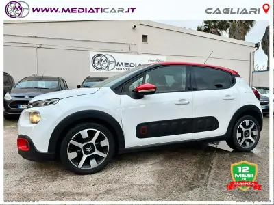 Usata Citroën C3 Shine 75 CV (55 kW) 2017 Bianco Berlina
