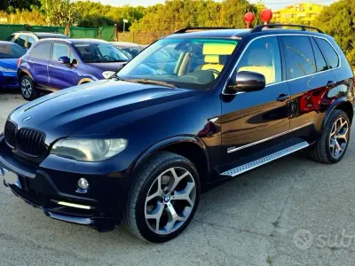Usata BMW X5 235 CV (172 kW) 2008 Blu SUV