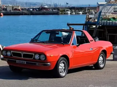 Usata Lancia Beta 1970 Rosso Cabrio