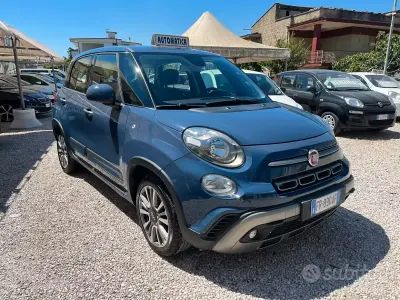 Usata Fiat 500L Cross 95 CV (69 kW) 2018 Blu Monovolume