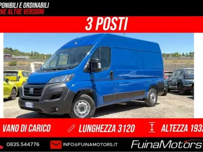 Usata Fiat Ducato 33 140 CV (102 kW) 2022 Blu Furgone