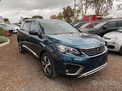 Usata Peugeot 5008 Allure 131 CV (96 kW) 2019 Blu SUV
