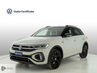 Usata VW T-Roc R-line 150 CV (110 kW) 2023 Grigio SUV