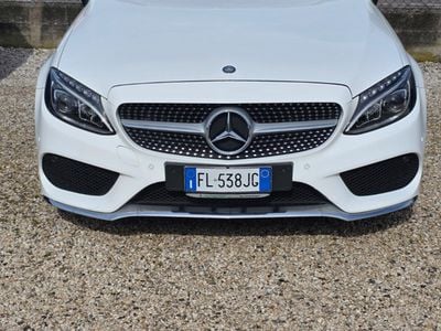 Usata Mercedes C220 170 CV (125 kW) 2019 Bianco Cabrio