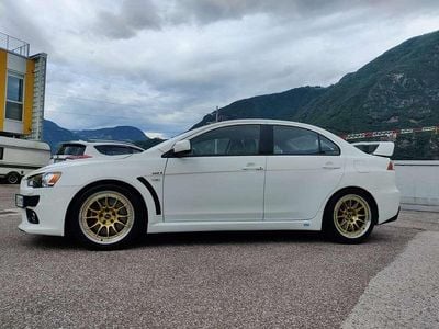 Usata Mitsubishi Lancer Evolution 295 CV (216 kW) 2011 Bianco Berlina