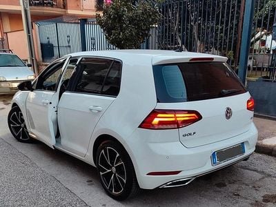 Usata VW Golf VII Highline 116 CV (85 kW) 2017 Bianco Berlina