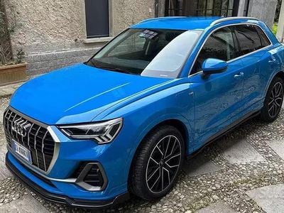 Usata Audi Q3 S-Line 150 CV (110 kW) 2022 Blu/azzurro SUV