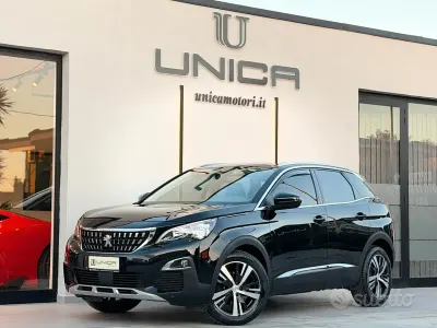 Usata Peugeot 3008 Allure 131 CV (96 kW) 2019 Nero SUV