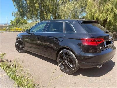 Usata Audi A3 110 CV (80 kW) 2014 Nero Berlina