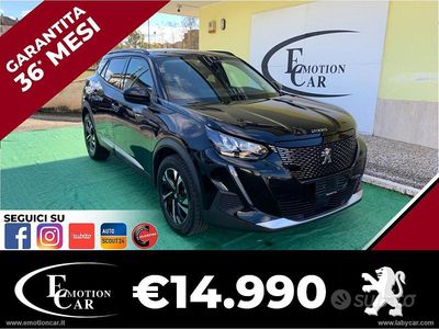 Usata Peugeot 2008 Allure 110 CV (80 kW) 2022 Nero SUV