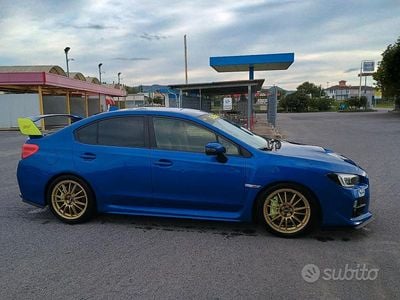 Usata Subaru WRX STI 300 CV (220 kW) 2015 Blu Berlina