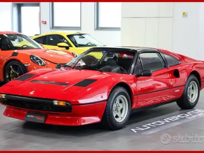 Usata Ferrari 208 155 CV (114 kW) 1981 Rosso Coupé