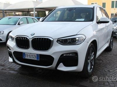 Usata BMW X3 M Sport 150 CV (110 kW) 2018 Bianco SUV