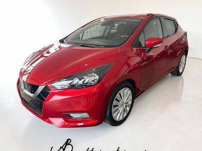 Usata Nissan Micra Acenta 87 CV (63 kW) 2022 Rosso Utilitaria