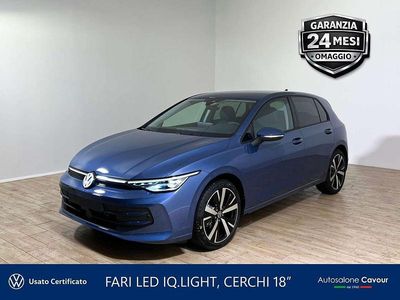 Usata VW Golf VIII 150 CV (110 kW) 2024 Blu Berlina