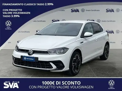 Nuova VW Polo R-line Plus 95 CV (69 kW) 2026 Pure white Utilitaria