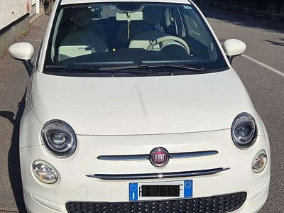 Usata Fiat 500 Lounge 69 CV (50 kW) 2019 Bianco Utilitaria