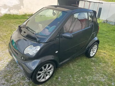 Usata Smart ForTwo Cabrio 61 CV (44 kW) 2002 Nero Cabrio