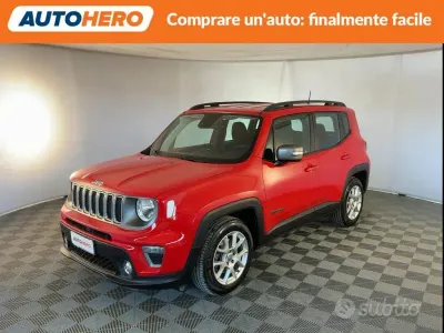 Usata Jeep Renegade Limited 150 CV (110 kW) 2019 Rosso SUV