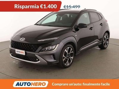 Usata Hyundai Kona 120 CV (88 kW) 2021 Nero SUV