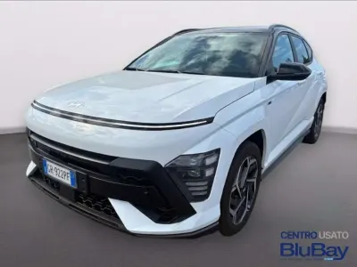 Usata Hyundai Kona N Line 141 CV (103 kW) 2023 Bianco SUV