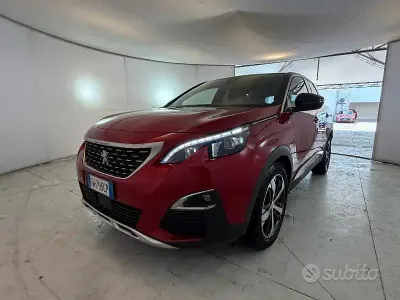 Usata Peugeot 3008 GT-line 131 CV (96 kW) 2019 Rosso SUV