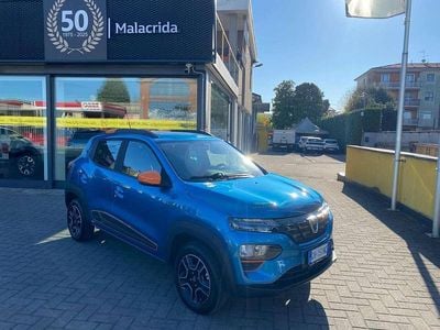 Usata Dacia Spring Comfort Plus 33 kW (45 CV) 2022 Blu ardesia Utilitaria