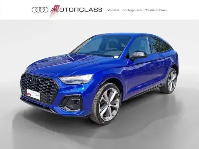 Usata Audi Q5 Sportback S-line plus 204 CV (150 kW) 2022 Blu SUV