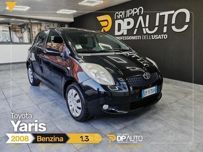 Usata Toyota Yaris Sol 87 CV (63 kW) 2008 Nero Utilitaria