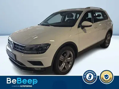 Usata VW Tiguan Style 150 CV (110 kW) 2018 Bianco pastello SUV