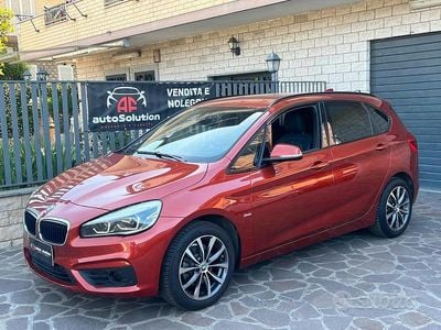 Usata BMW 216 Active Tourer Sport Line 116 CV (85 kW) 2018 Arancione Monovolume