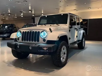 Begagnad Jeep Wrangler Sahara 200 HK (147 kW) 2016 Vit SUV