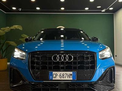 Usata Audi Q2 Ambiente 150 CV (110 kW) 2021 Blu/azzurro SUV
