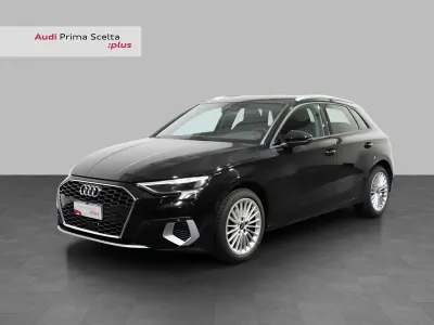 Usata Audi A3 Advanced 150 CV (110 kW) 2023 Nero mito metallizzato Berlina